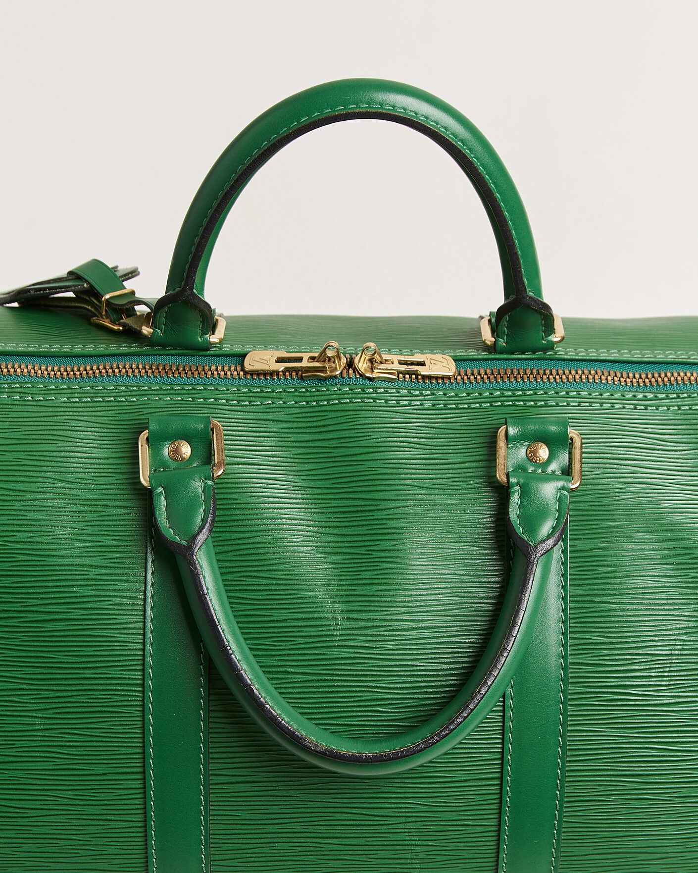 Men | Pre-Owned & Vintage Bags | Louis Vuitton Pre-Owned | Keepall 55 Epi Leather Green