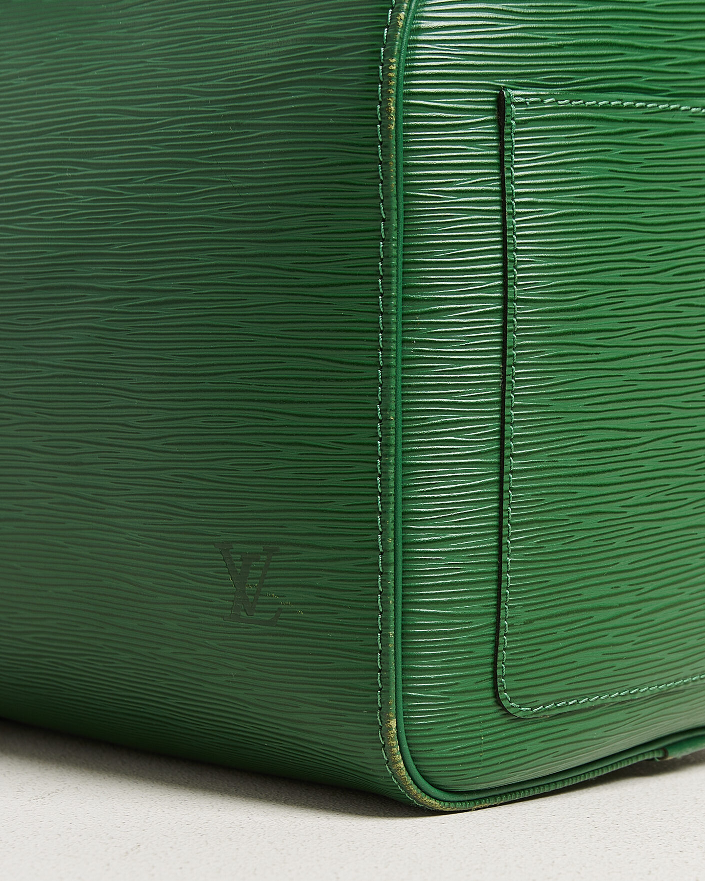 Men | Pre-Owned & Vintage Bags | Louis Vuitton Pre-Owned | Keepall 55 Epi Leather Green