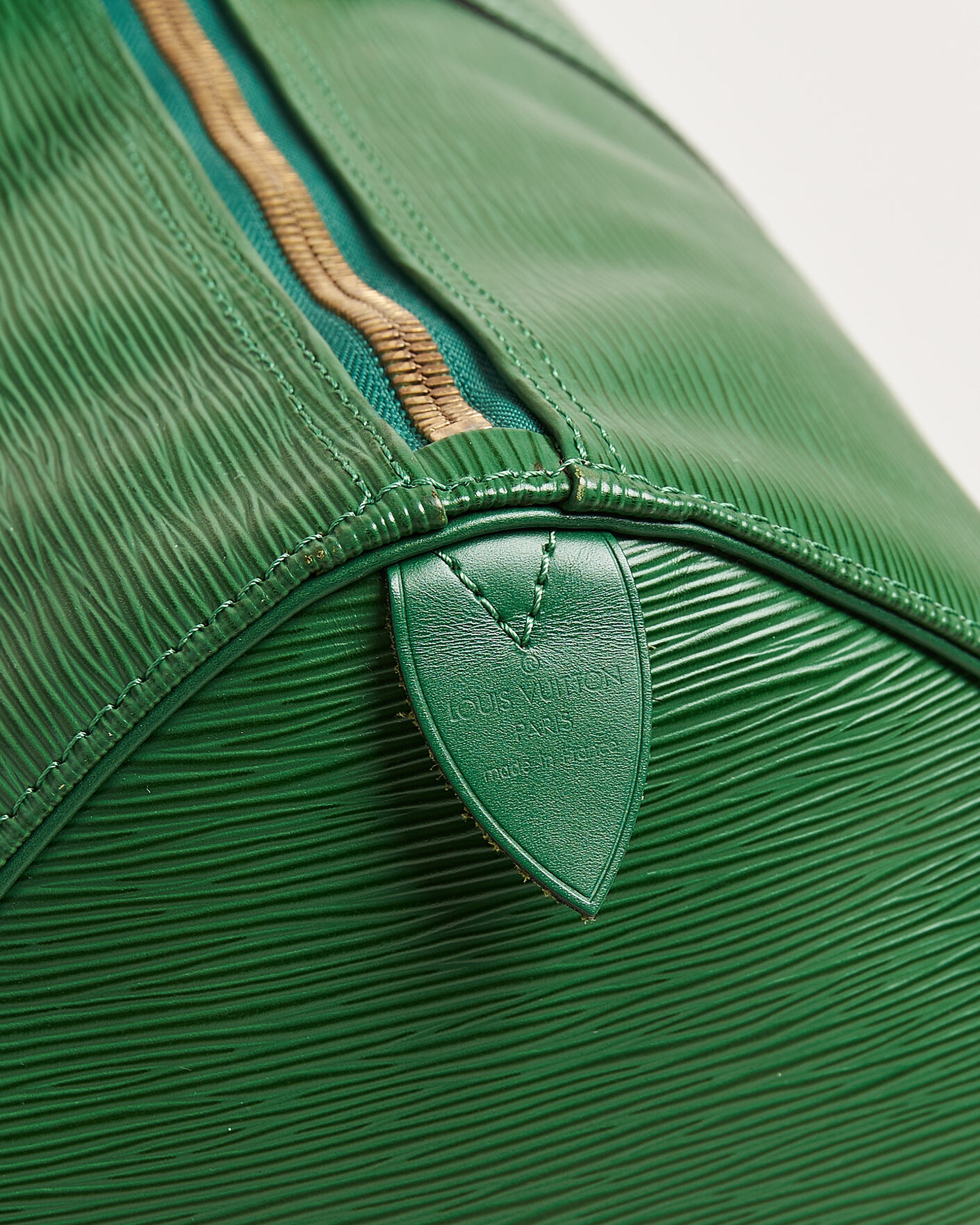 Men | Pre-Owned & Vintage Bags | Louis Vuitton Pre-Owned | Keepall 55 Epi Leather Green