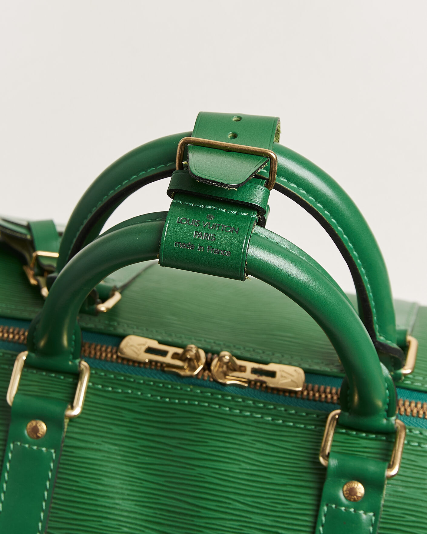 Men | Pre-Owned & Vintage Bags | Louis Vuitton Pre-Owned | Keepall 55 Epi Leather Green