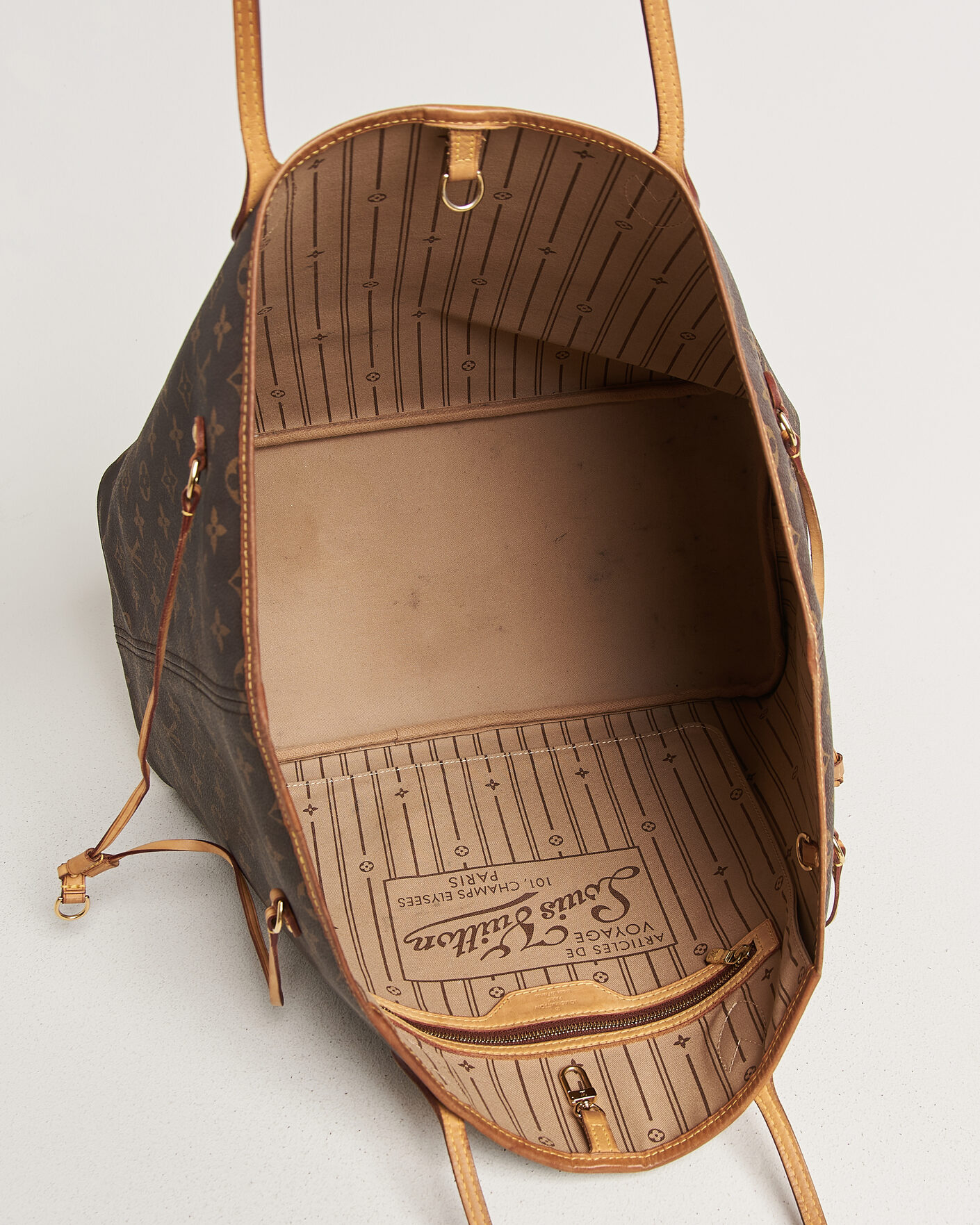 Men | Pre-Owned & Vintage Bags | Louis Vuitton Pre-Owned | Neverfull GM Monogram
