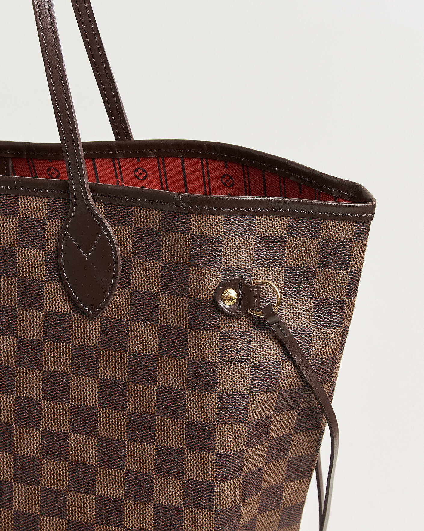 Men | Pre-Owned & Vintage Bags | Louis Vuitton Pre-Owned | Neverfull MM Damier Ebene