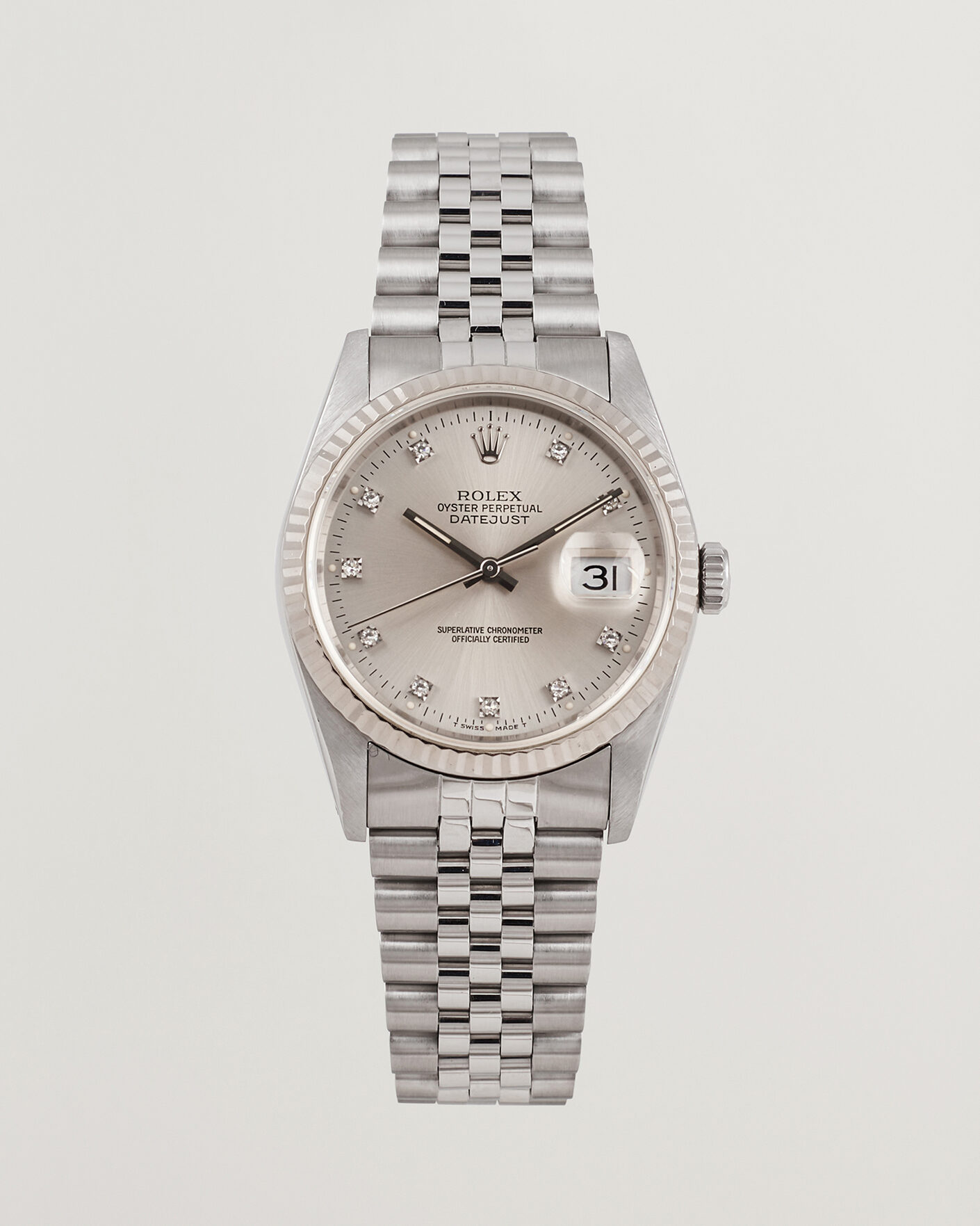 Men | Pre-Owned & Vintage Watches | Rolex Pre-Owned | Datejust 36 Diamant