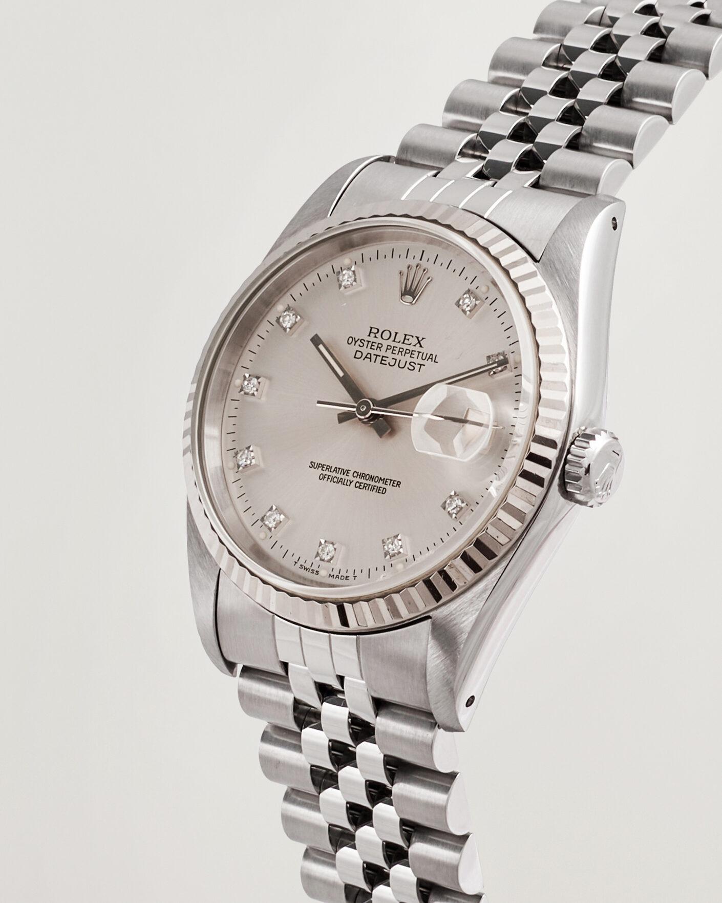 Men | Pre-Owned & Vintage Watches | Rolex Pre-Owned | Datejust 36 Diamant