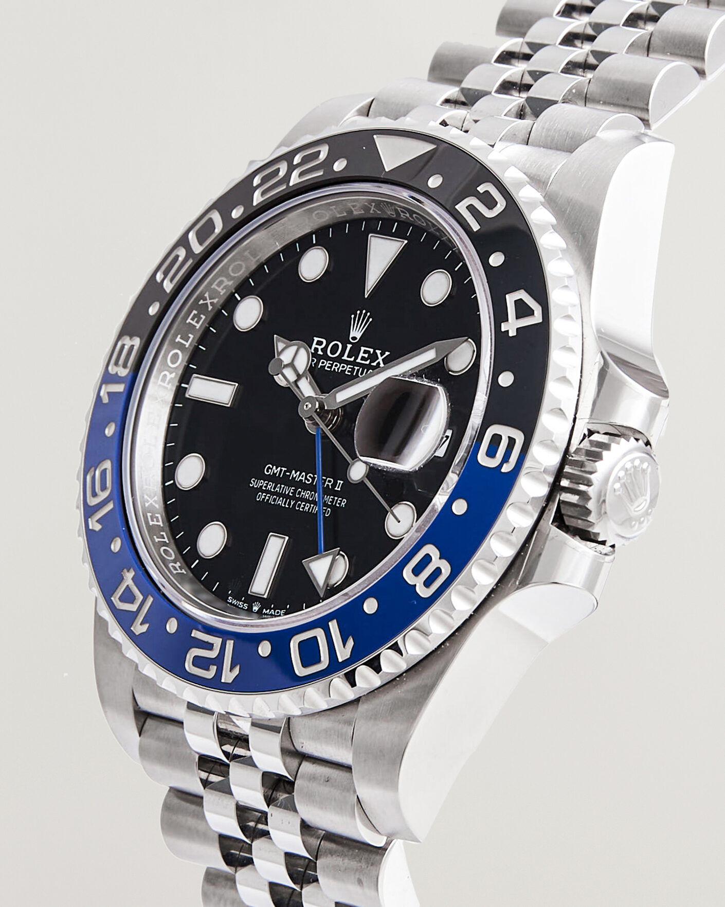 Men | Pre-Owned & Vintage Watches | Rolex Pre-Owned | GMT-Master II Batgirl