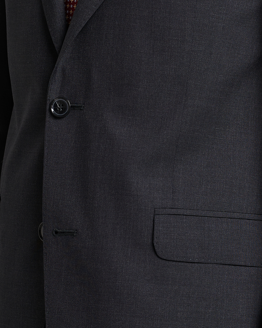 Men | Suits | Oscar Jacobson | Falk Wool Suit Grey