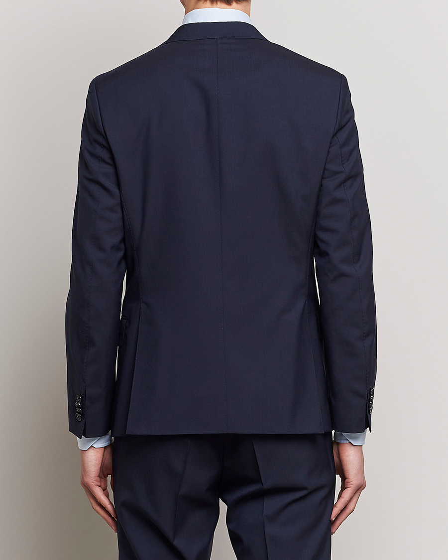 Men | Suits | Oscar Jacobson | Edmund Wool Suit Blue