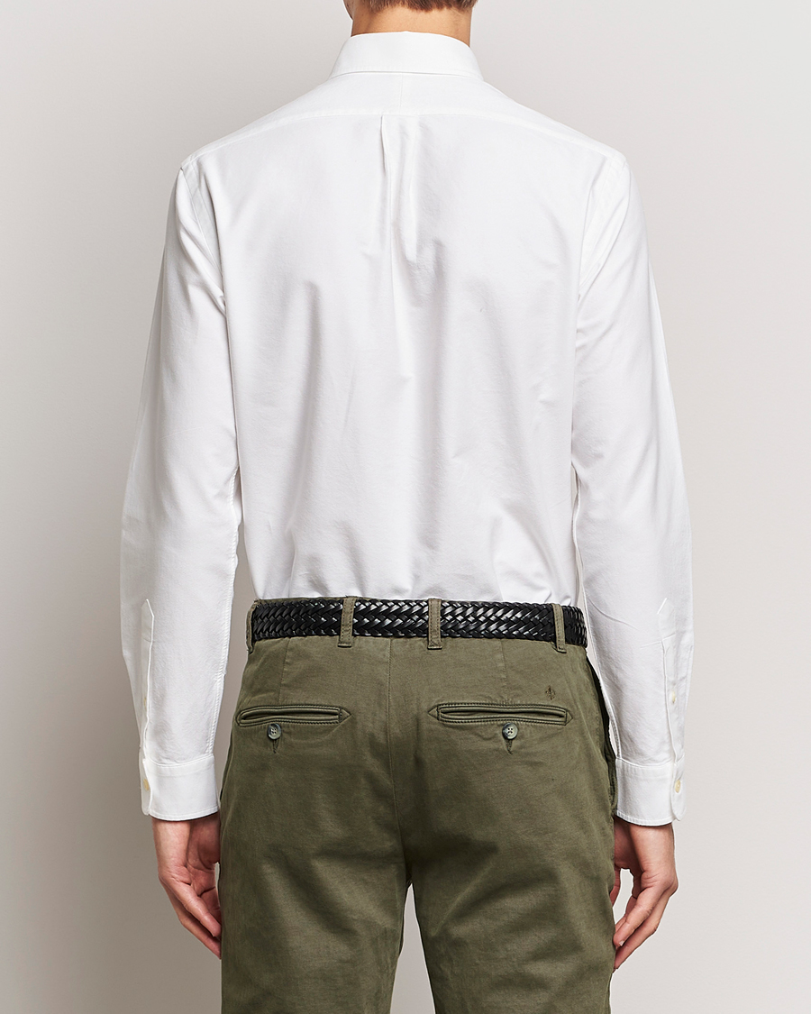 Men | Shirts | Polo Ralph Lauren | 2-Pack Slim Fit Shirt Oxford White/Stripes Blue