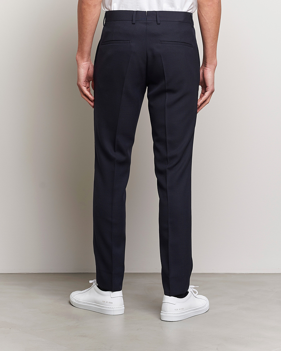 Men | Suits | J.Lindeberg | Hopper Active Hopsack Suit Navy