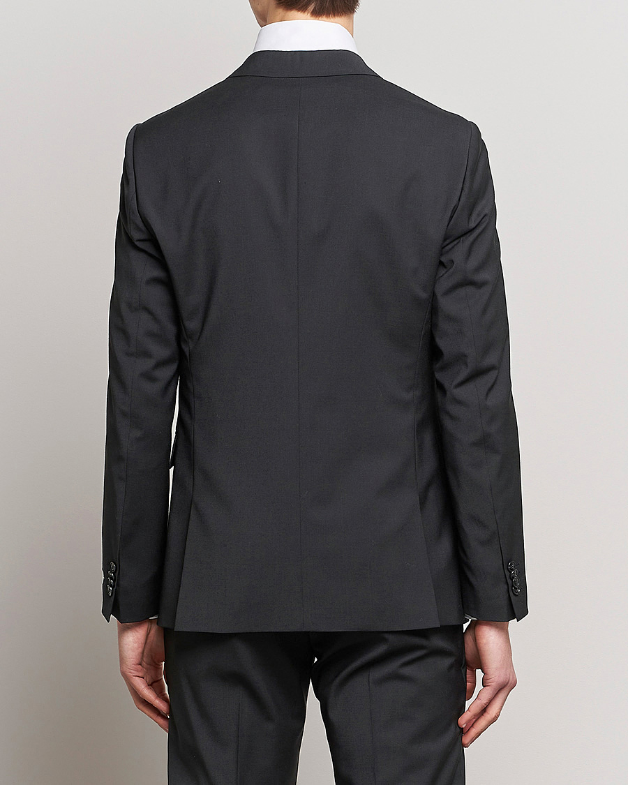 Men | Suits | Tiger of Sweden | Jerretts Wool Travel Suit Black