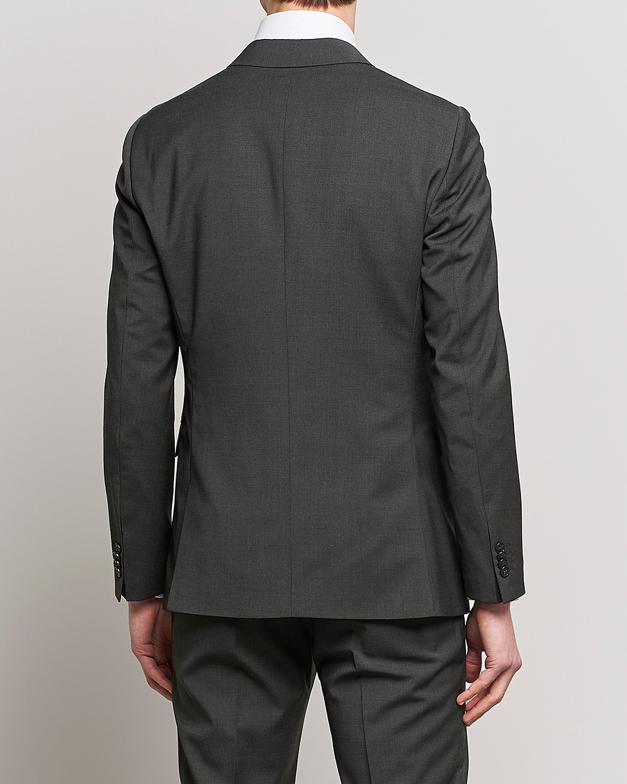 Men | Suits | Tiger of Sweden | Jerretts Wool Travel Suit Olive Extreme