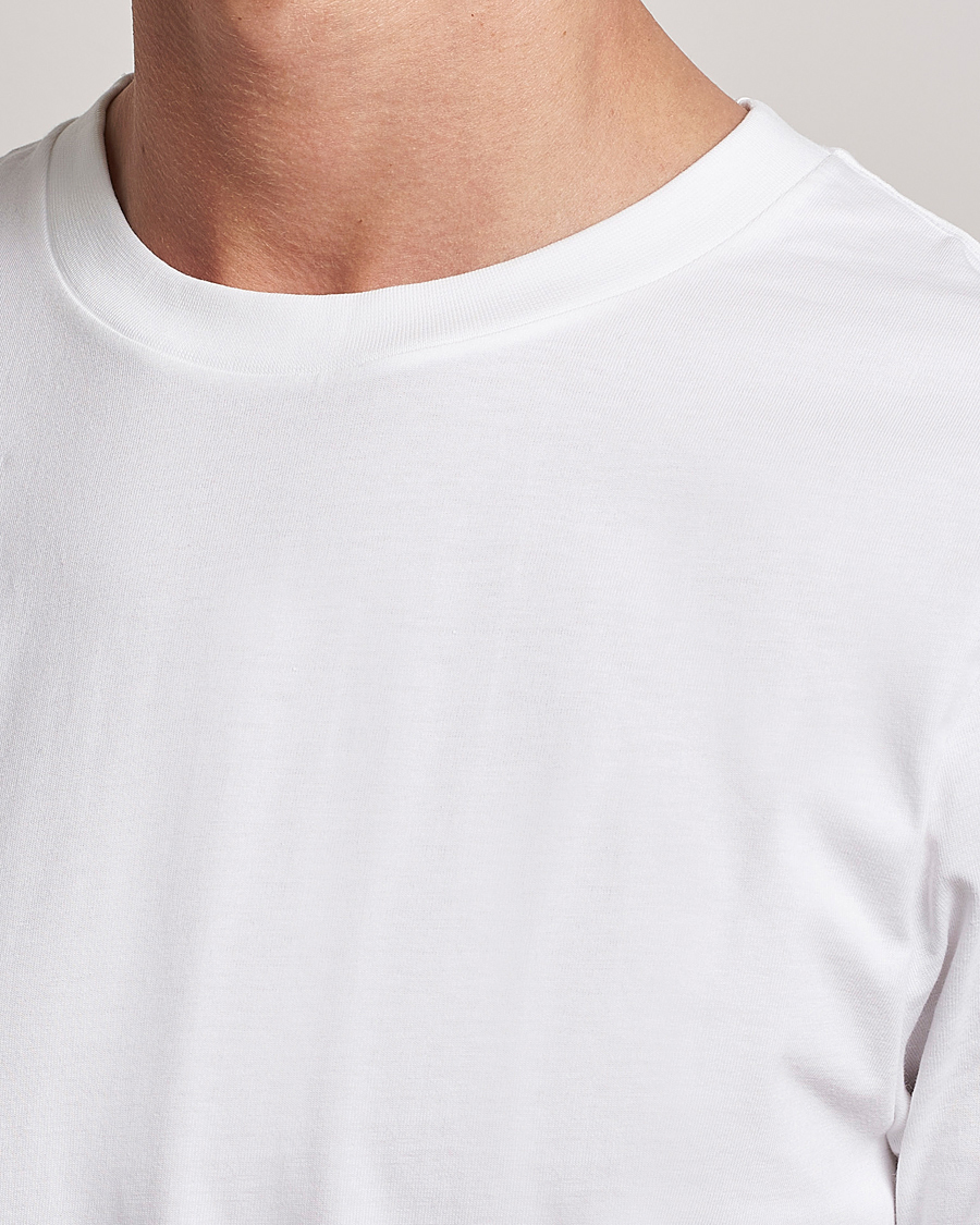 Men | T-Shirts | Bread & Boxers | 3-pack Crew Neck Regular T-Shirt White/Black/Dark Navy