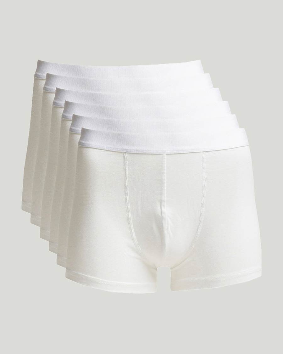 Men | Underwear & Socks | Bread & Boxers | 6-Pack Boxer Brief White