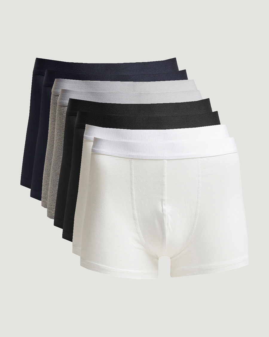 Men | Underwear & Socks | Bread & Boxers | 8-Pack Boxer Brief White/Black/Grey/Navy