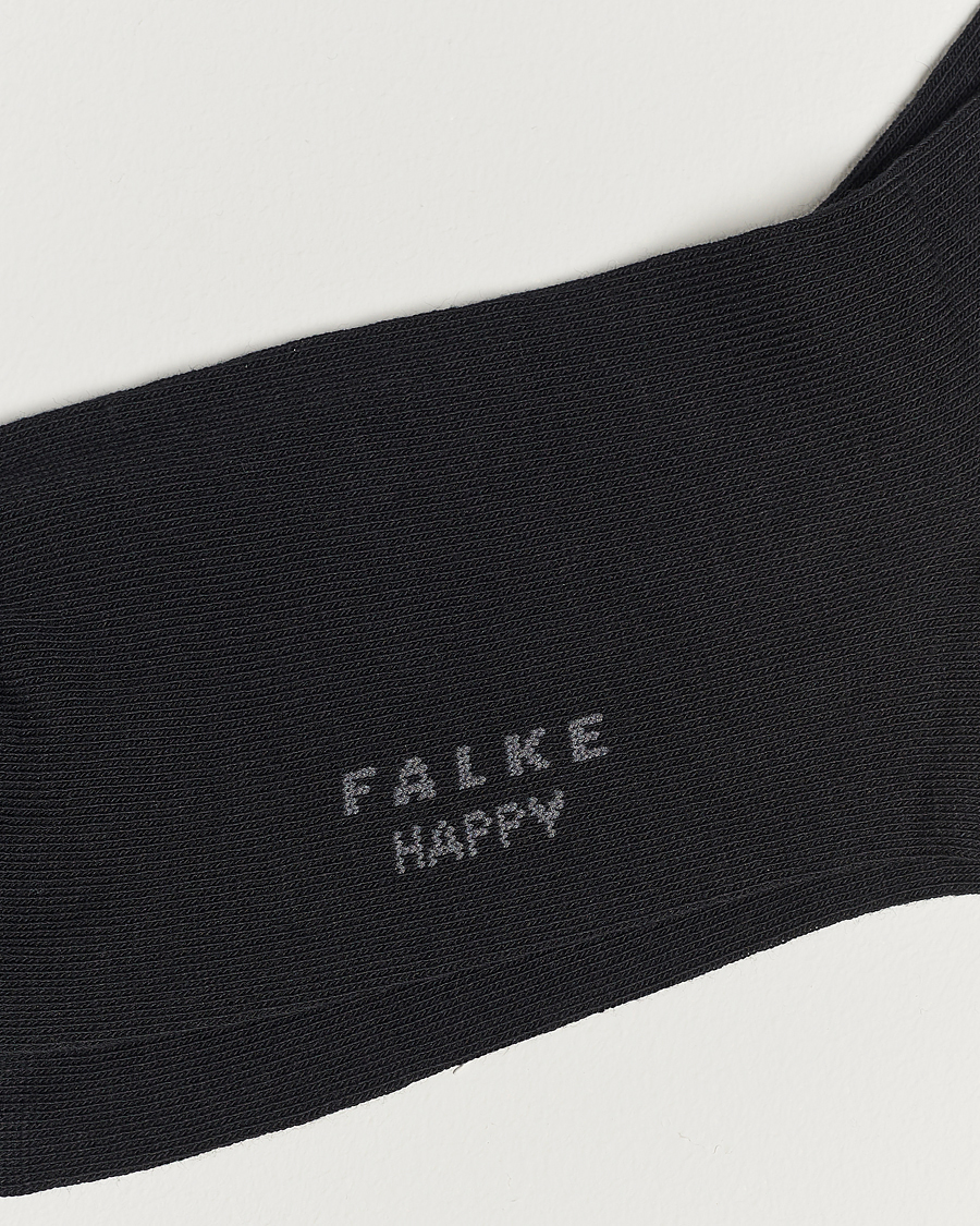 Men | Underwear & Socks | Falke | 6-pack Happy Cotton Socks Black