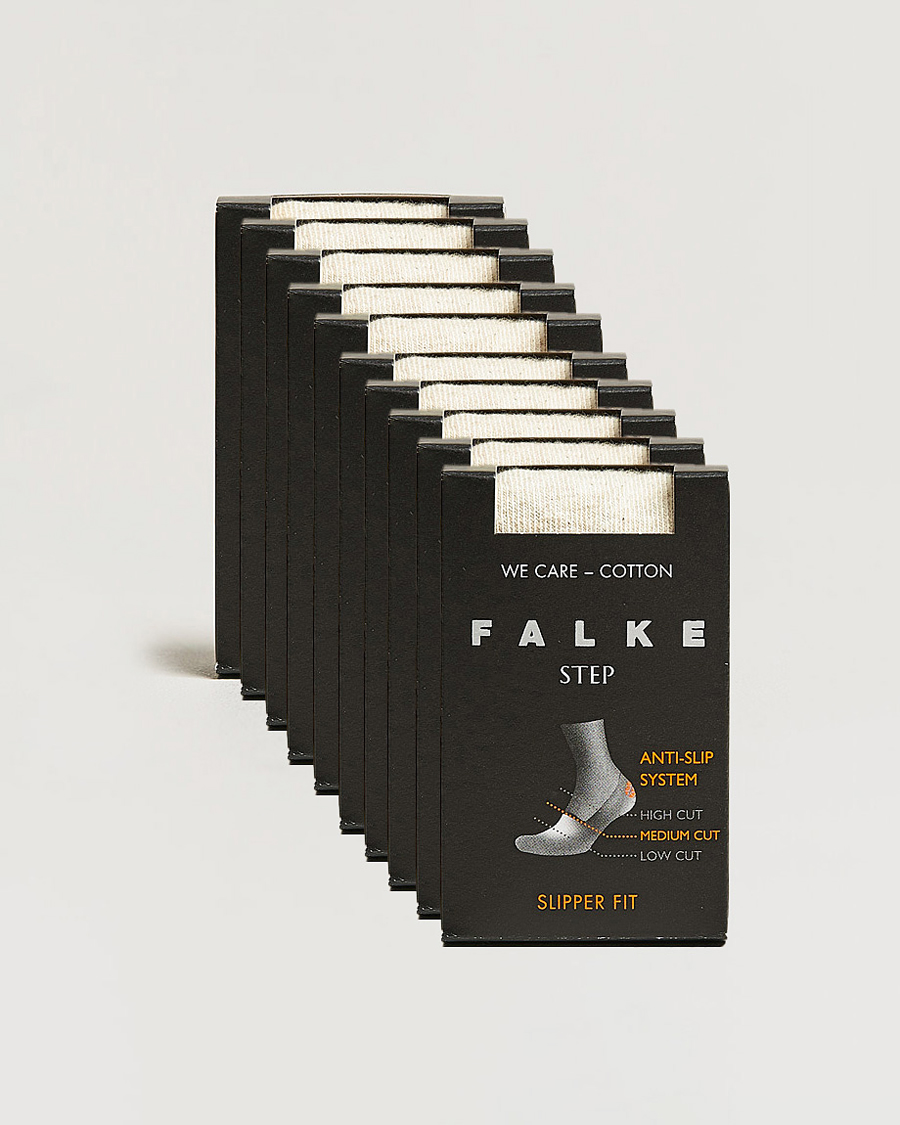 Men | Underwear & Socks | Falke | 10-pack Step In Box Loafer Socks Nature