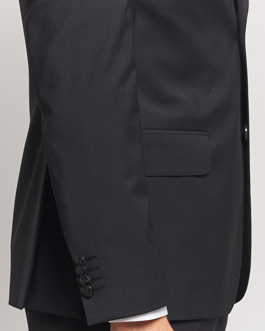 Men | Suits | Oscar Jacobson | Edmund Wool Blend Suit Black