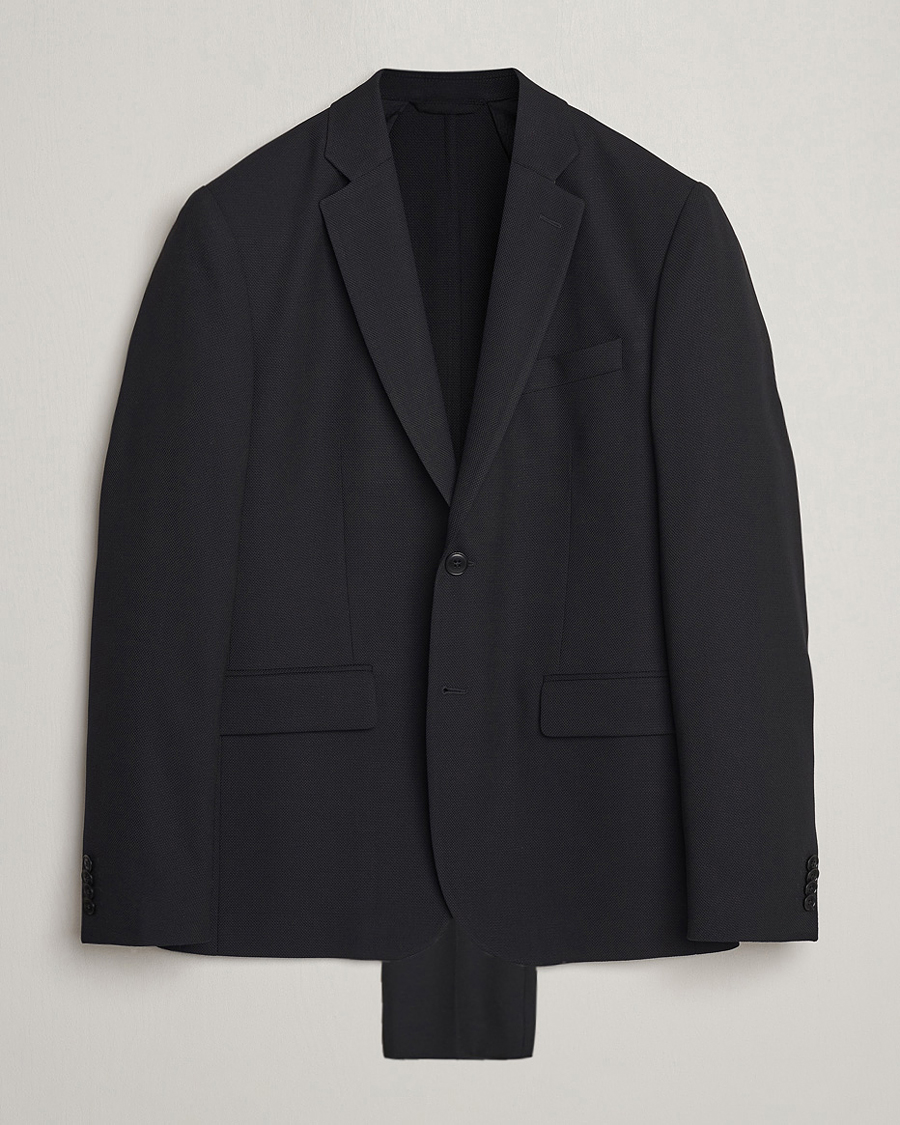 Men | Suits | J.Lindeberg | Hopper Active Hopsack Suit Black