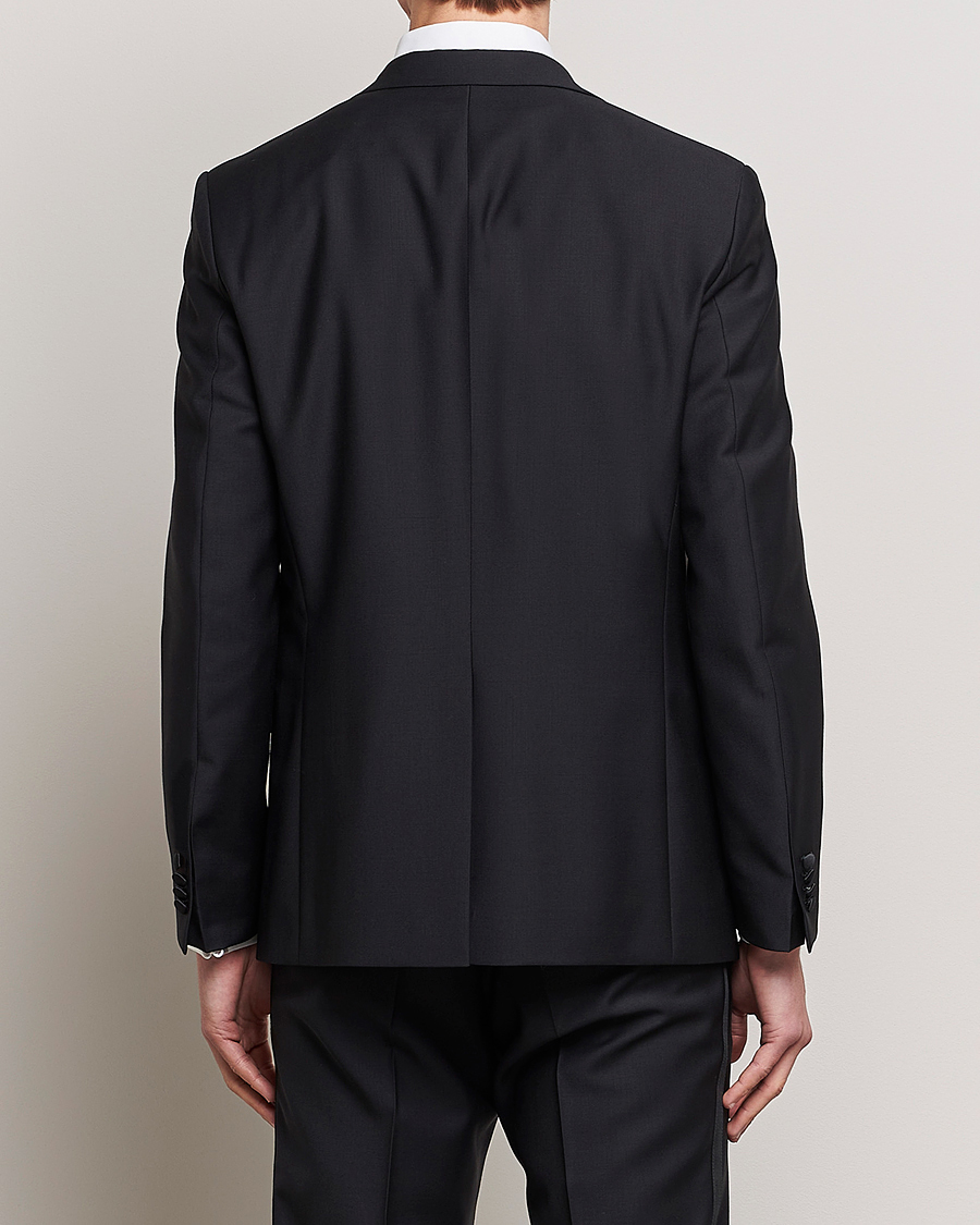 Men | Suits | Oscar Jacobson | Frampton Wool Tuxedo Black