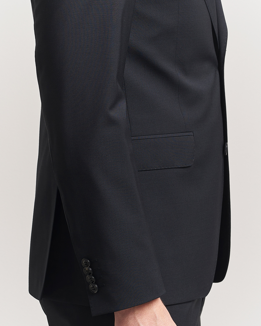 Men | Suits | Oscar Jacobson | Ego Wool Blend Suit Black