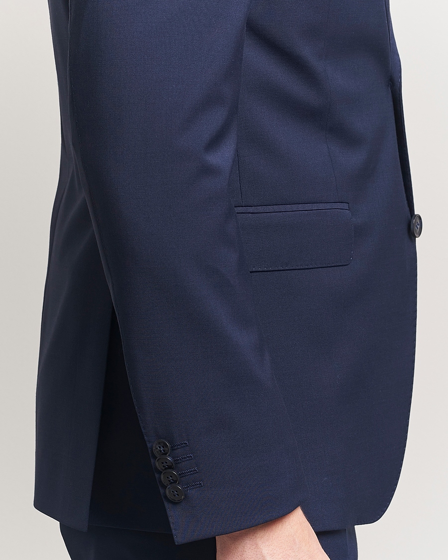 Men | Suits | Oscar Jacobson | Ego Wool Blend Suit Blue