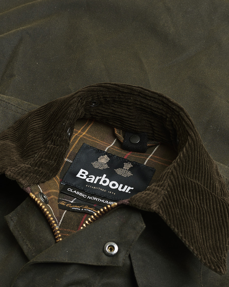 Men | Pre-owned Coats & Jackets | Pre-owned | Barbour Lifestyle Classic Northumbria Jacket Olive UK36 - EU46