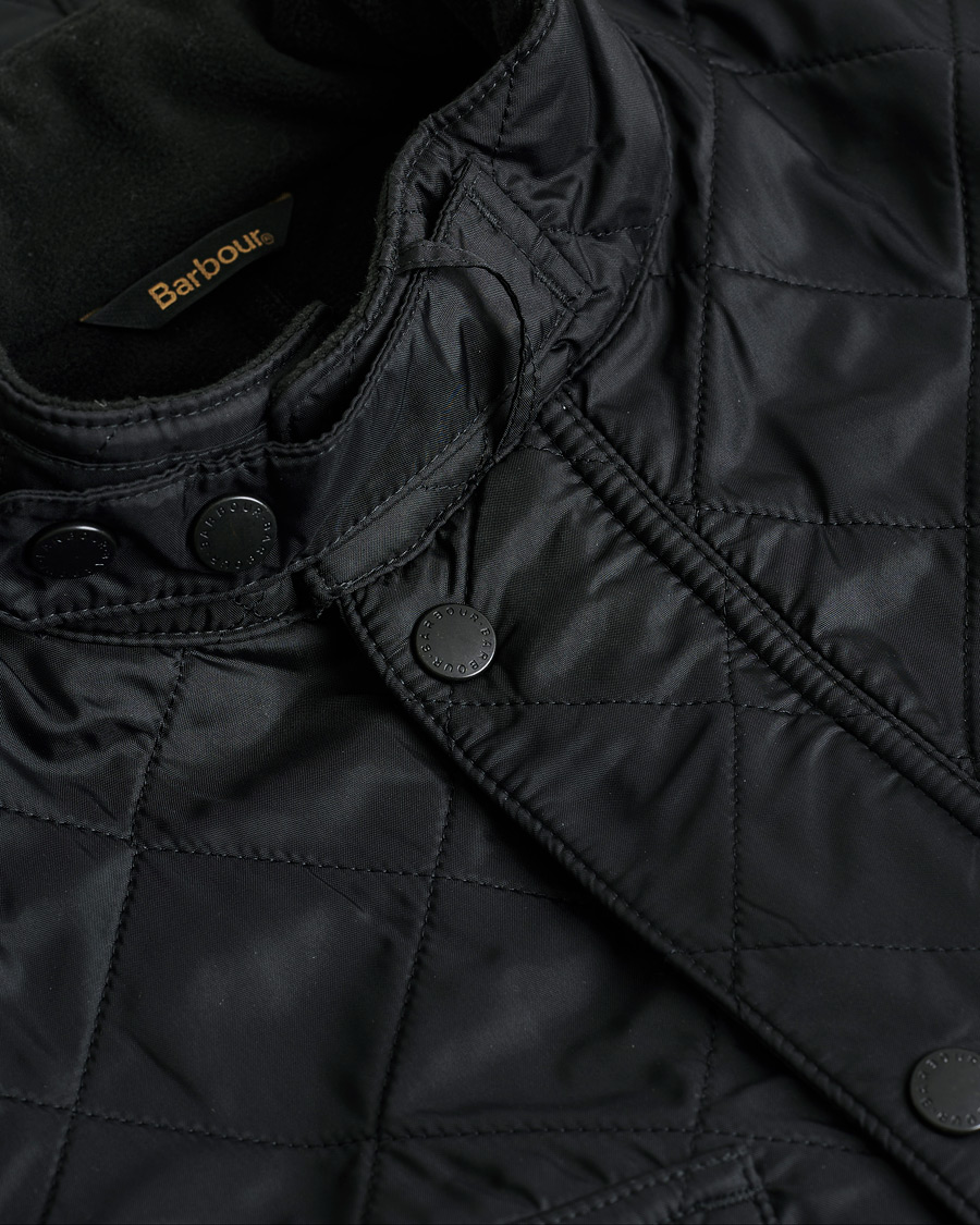 Men | Barbour International Ariel Polarquilt Black | Pre-owned | Barbour International Ariel Polarquilt Black