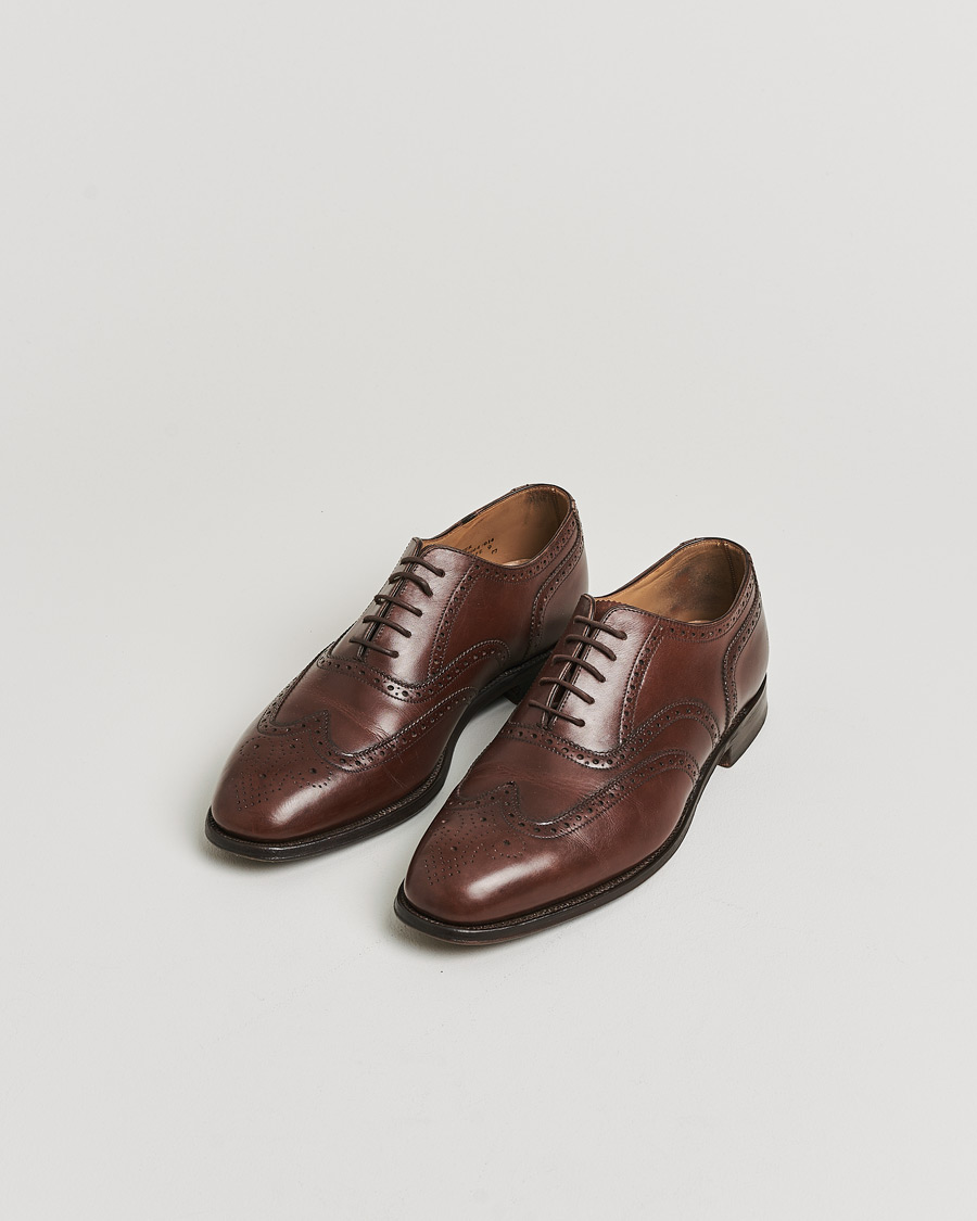 Men | Loake 1880 Exeter Brogue Brown Calf UK9 - EU43 | Pre-owned | Loake 1880 Exeter Brogue Brown Calf UK9 - EU43