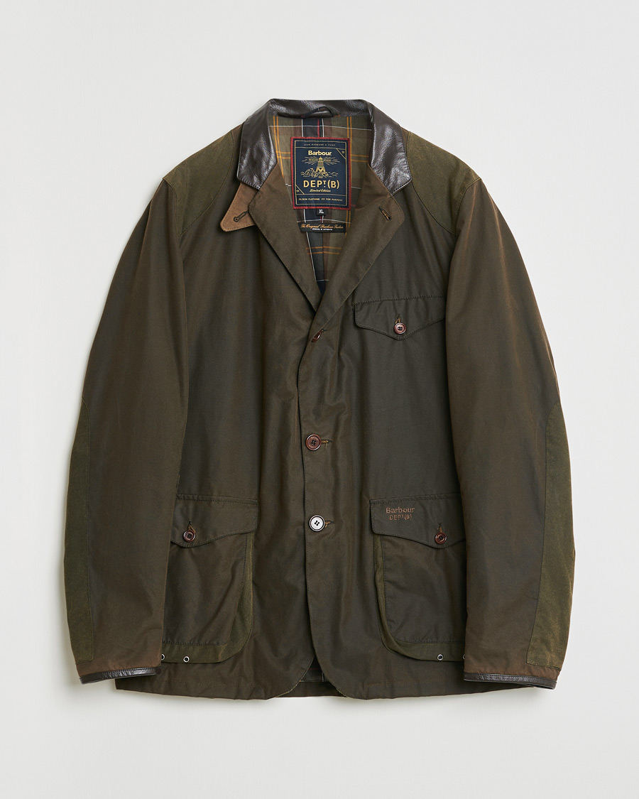 Men | Barbour Heritage Dept. B Commander Jacket Olive XL | Pre-owned | Barbour Heritage Dept. B Commander Jacket Olive XL