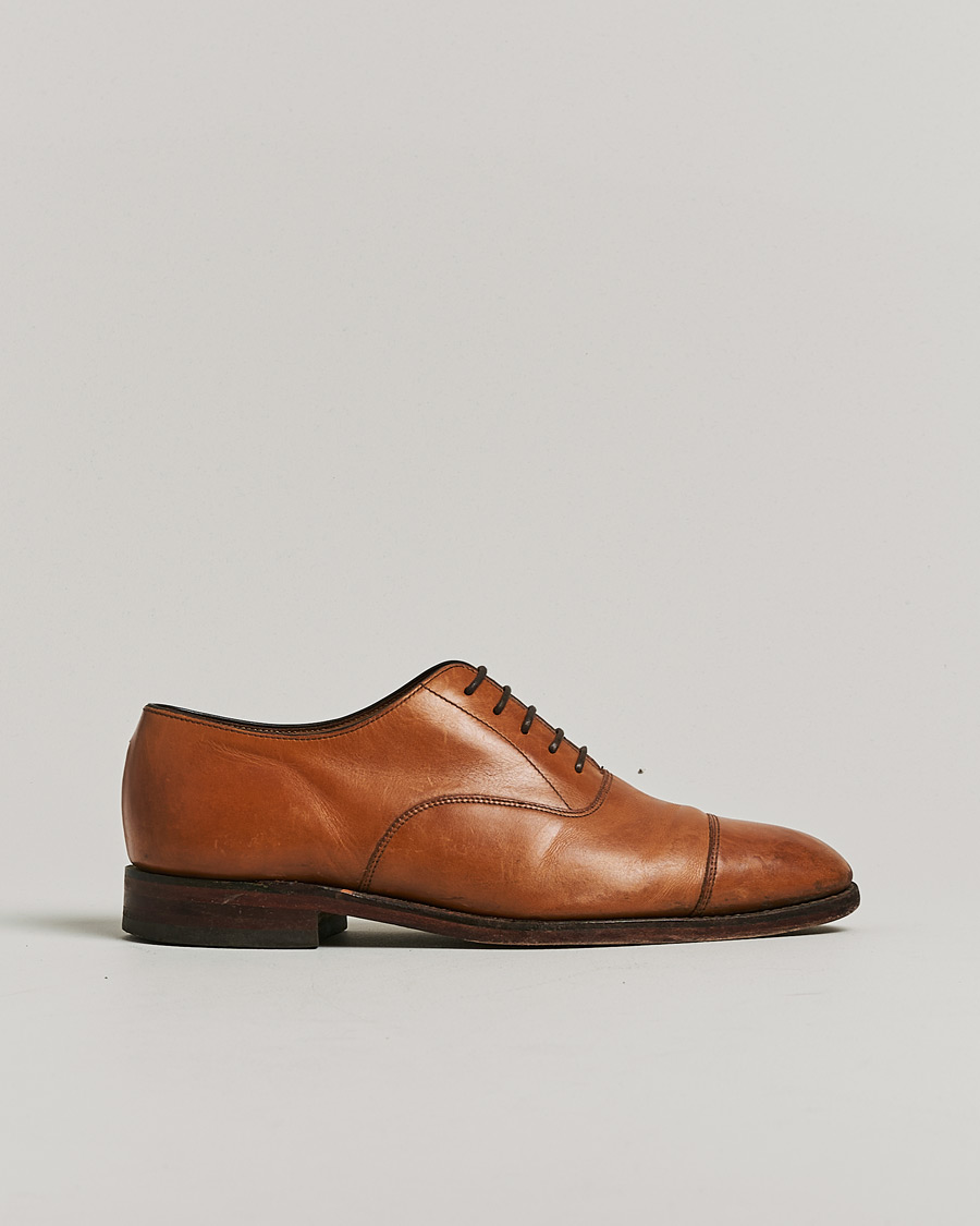 Men | Pre-owned Shoes | Pre-owned | Loake 1880 Aldwych Oxford Tan Burnished Calf UK6 - EU40