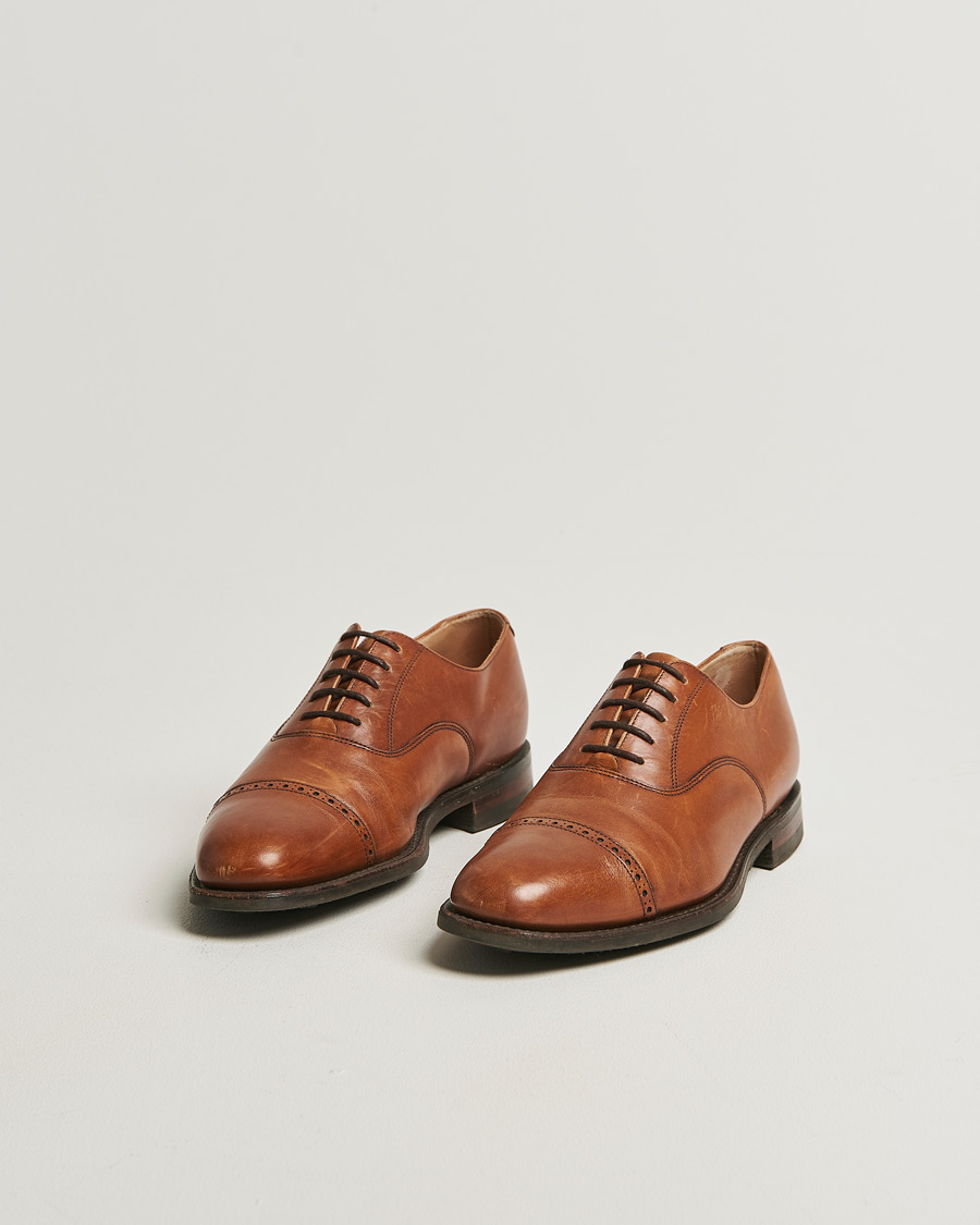 Men | Loake 1880 Cadogan Oxford Mahogany Calf UK7,5 - EU41,5 | Pre-owned | Loake 1880 Cadogan Oxford Mahogany Calf UK7,5 - EU41,5