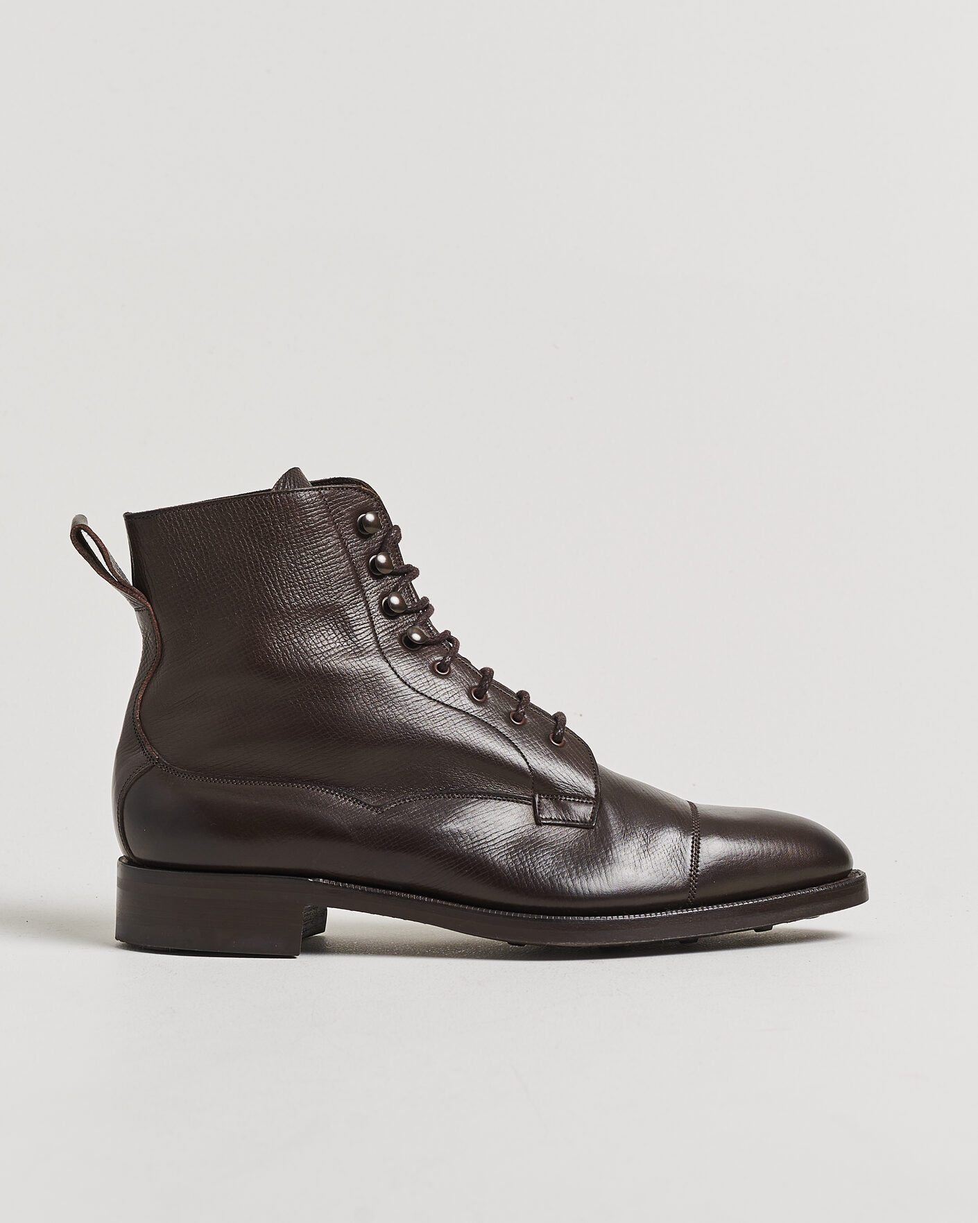 Men | Pre-owned Welted shoes | Pre-owned | Edward Green Galway Grained Boot Dark Brown Utah Calf UK10,5 - EU45