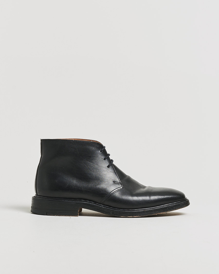 Men | Pre-owned Welted shoes | Pre-owned | Crockett & Jones Holborn Chukka Black Calf UK8 - EU42