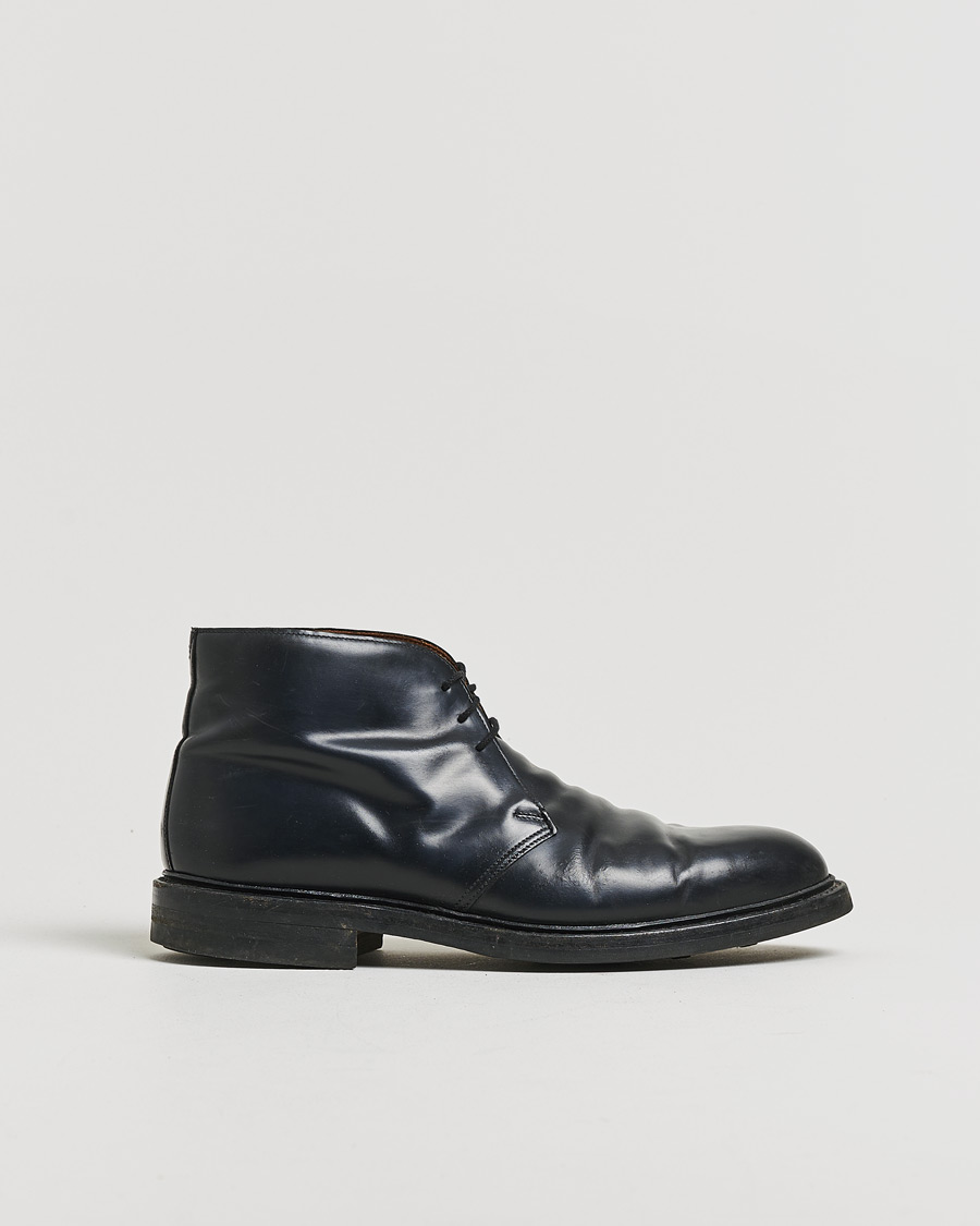 Men | Pre-owned Welted shoes | Pre-owned | Crockett & Jones Chepstow Chukka Black Calf UK8,5 - EU42,5