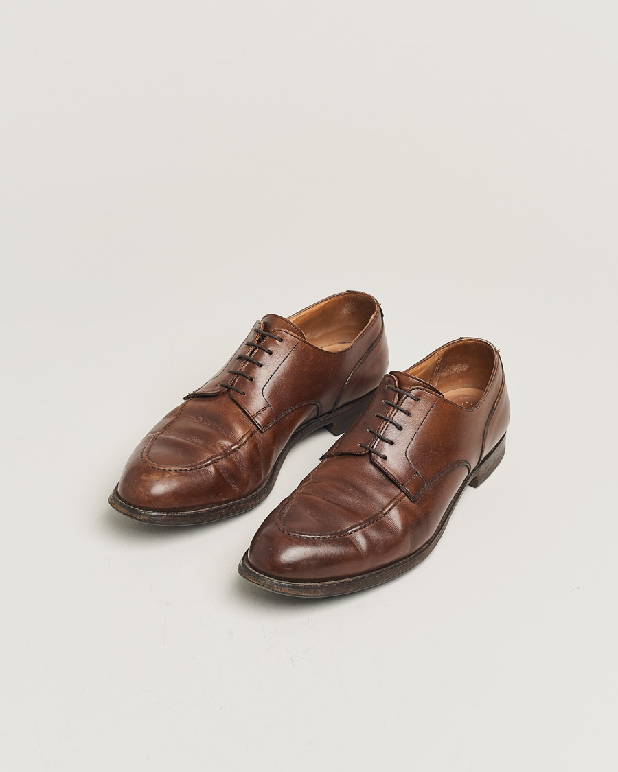 Men | Crockett & Jones Onslow Derby Brown Calf UK11 - EU45 | Pre-owned | Crockett & Jones Onslow Derby Brown Calf UK11 - EU45