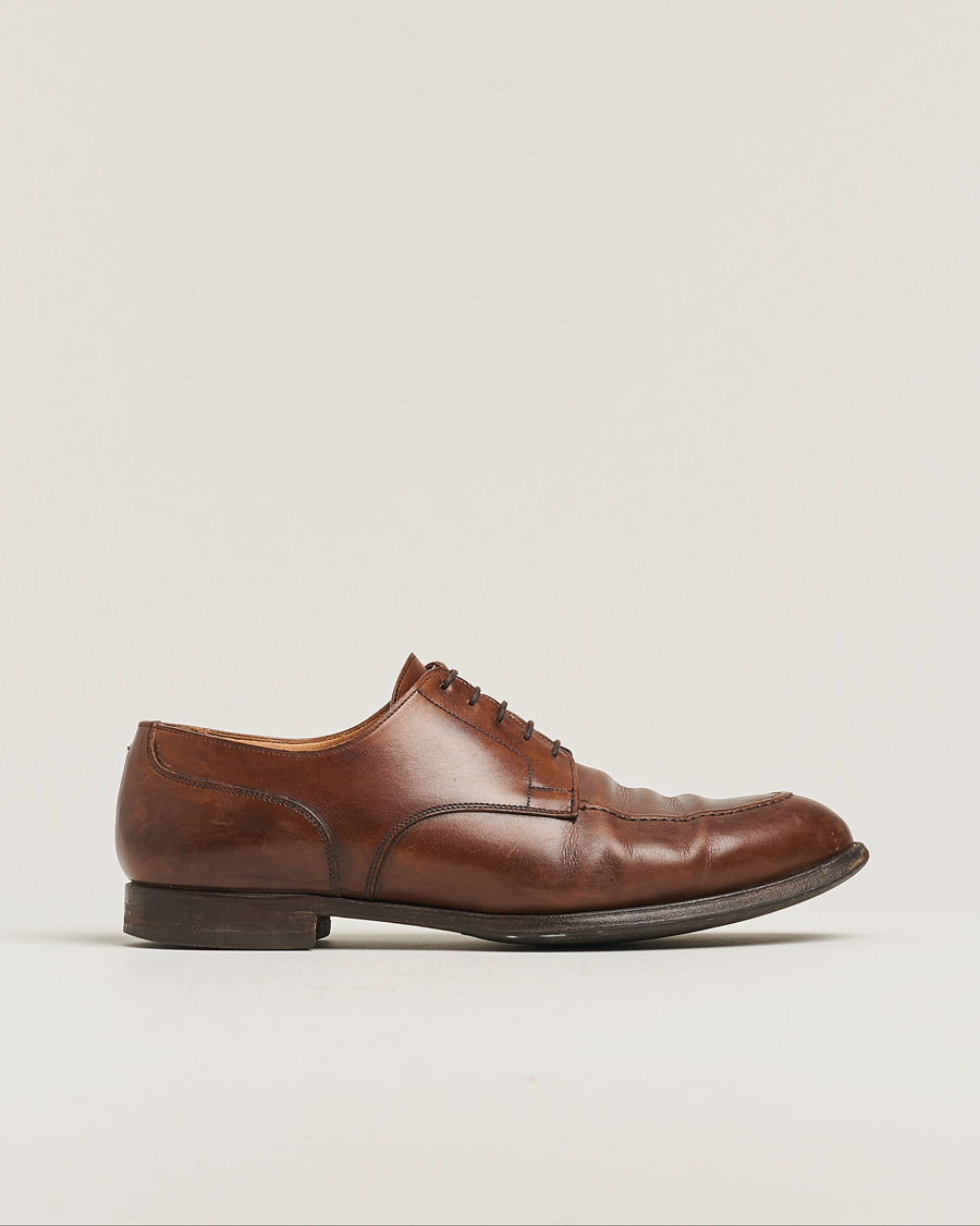 Men | Crockett & Jones Onslow Derby Brown Calf UK11 - EU45 | Pre-owned | Crockett & Jones Onslow Derby Brown Calf UK11 - EU45