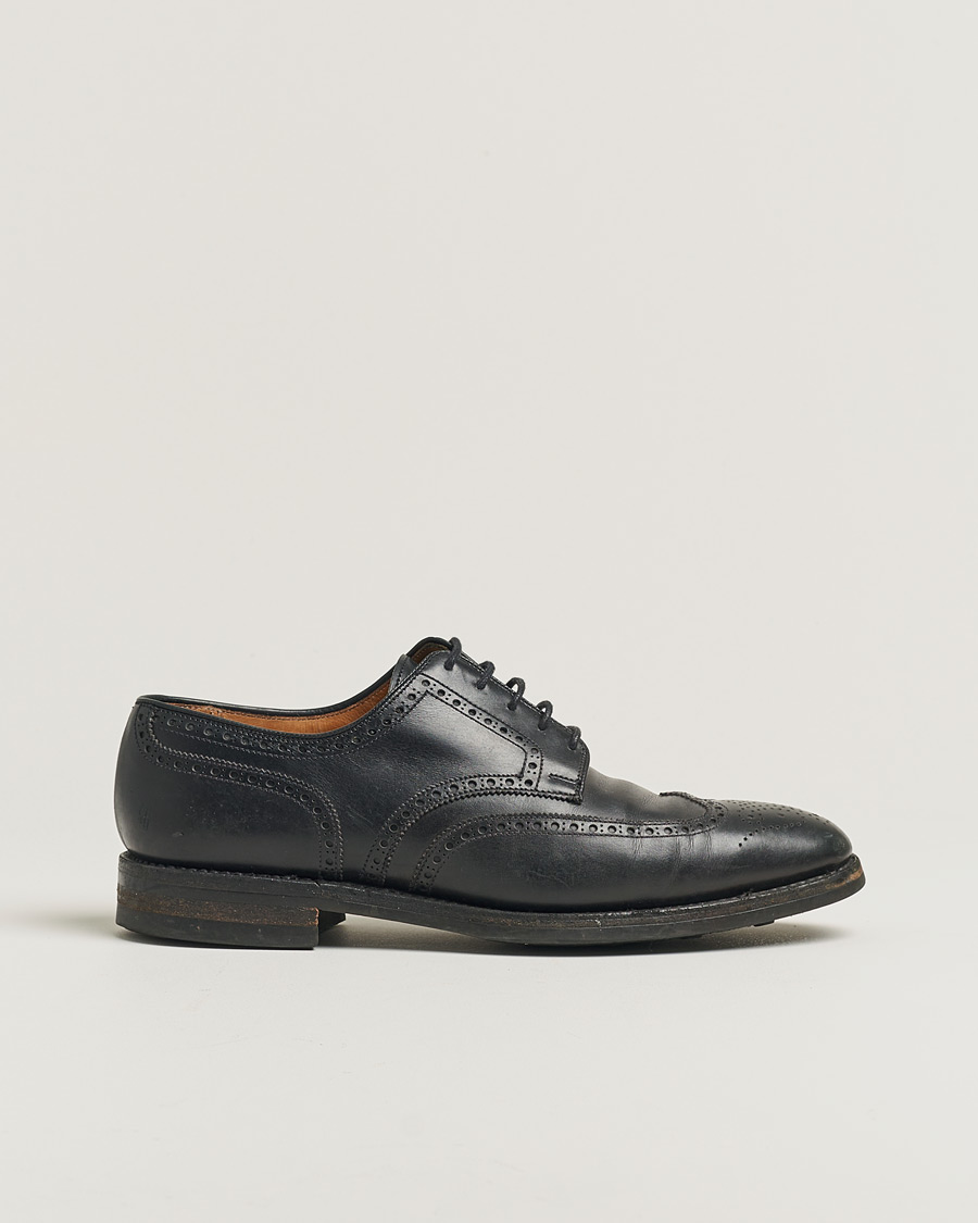 Men | Pre-owned Shoes | Pre-owned | Crockett & Jones Swansea Brogue Black UK8,5 - EU42,5