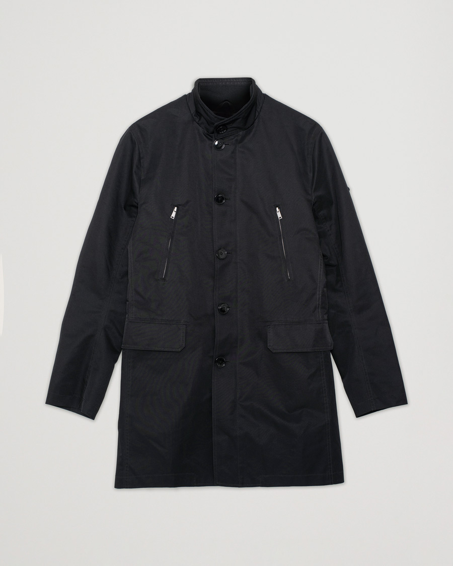 Men | Coats & Jackets | Pre-owned | J.Lindeberg Gavin 52 Peach Poly Coat Black