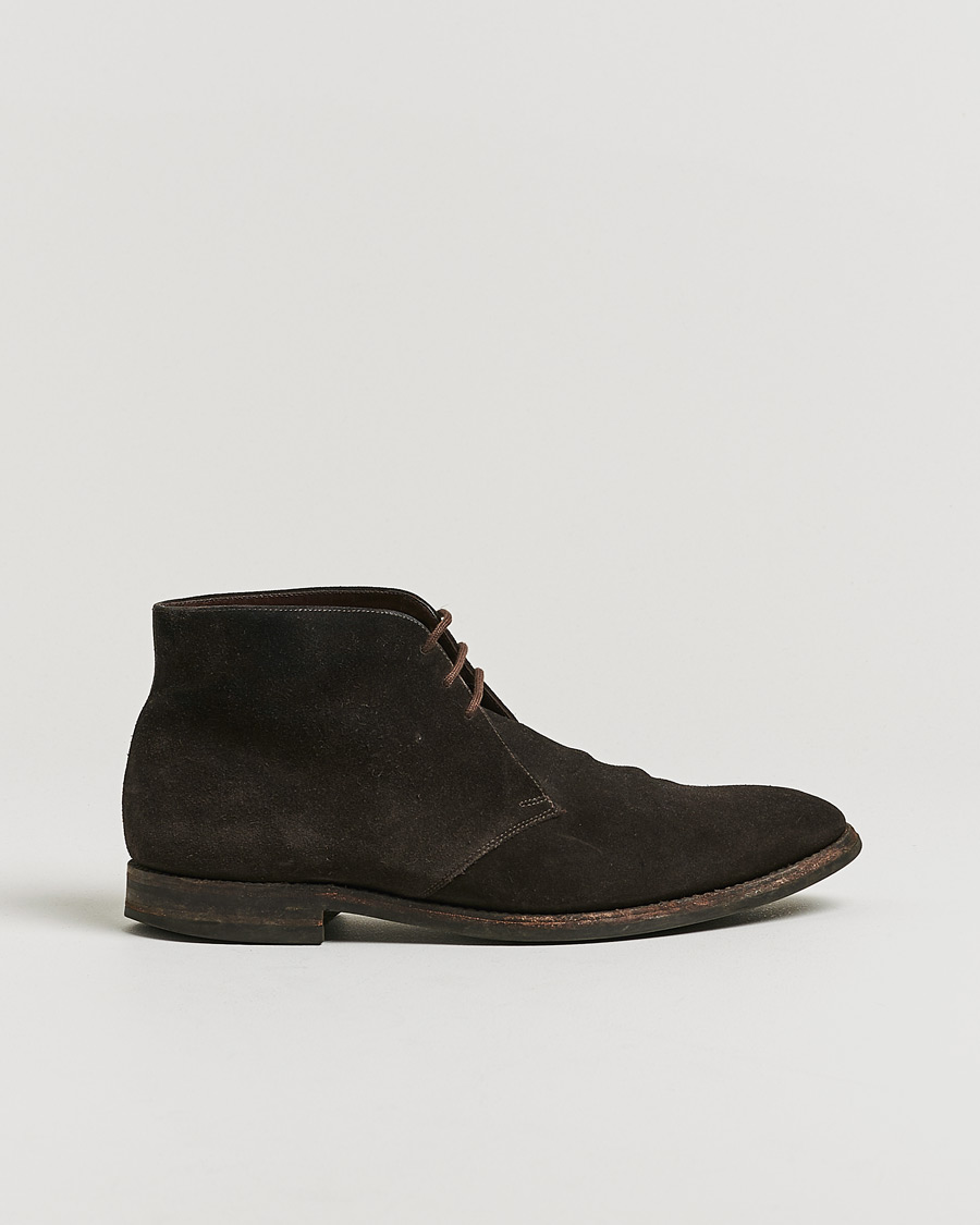 Men | Pre-owned Shoes | Pre-owned | Loake 1880 Pimlico Chukka Boot Dark Brown Suede UK10,5 - EU44,5