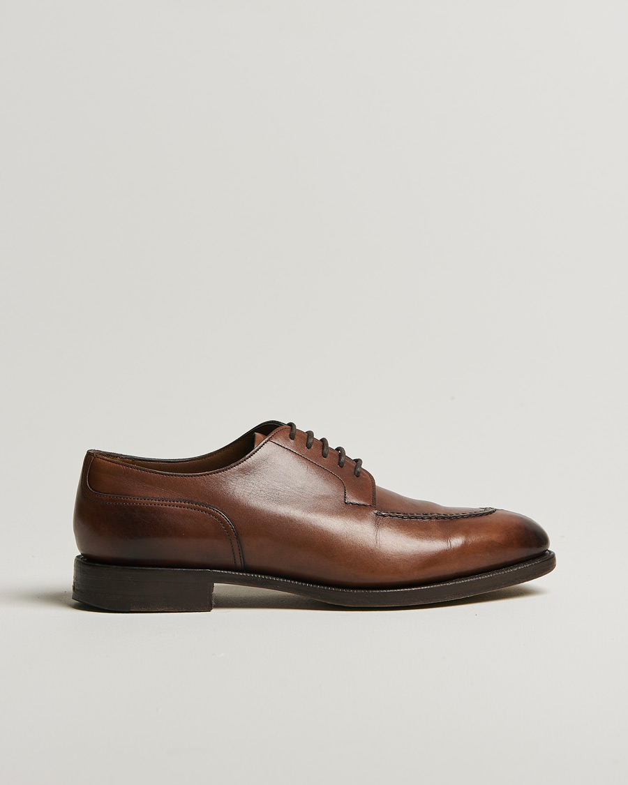 Men | Edward Green Dover Split Toe Dark Oak Calf | Pre-owned | Edward Green Dover Split Toe Dark Oak Calf