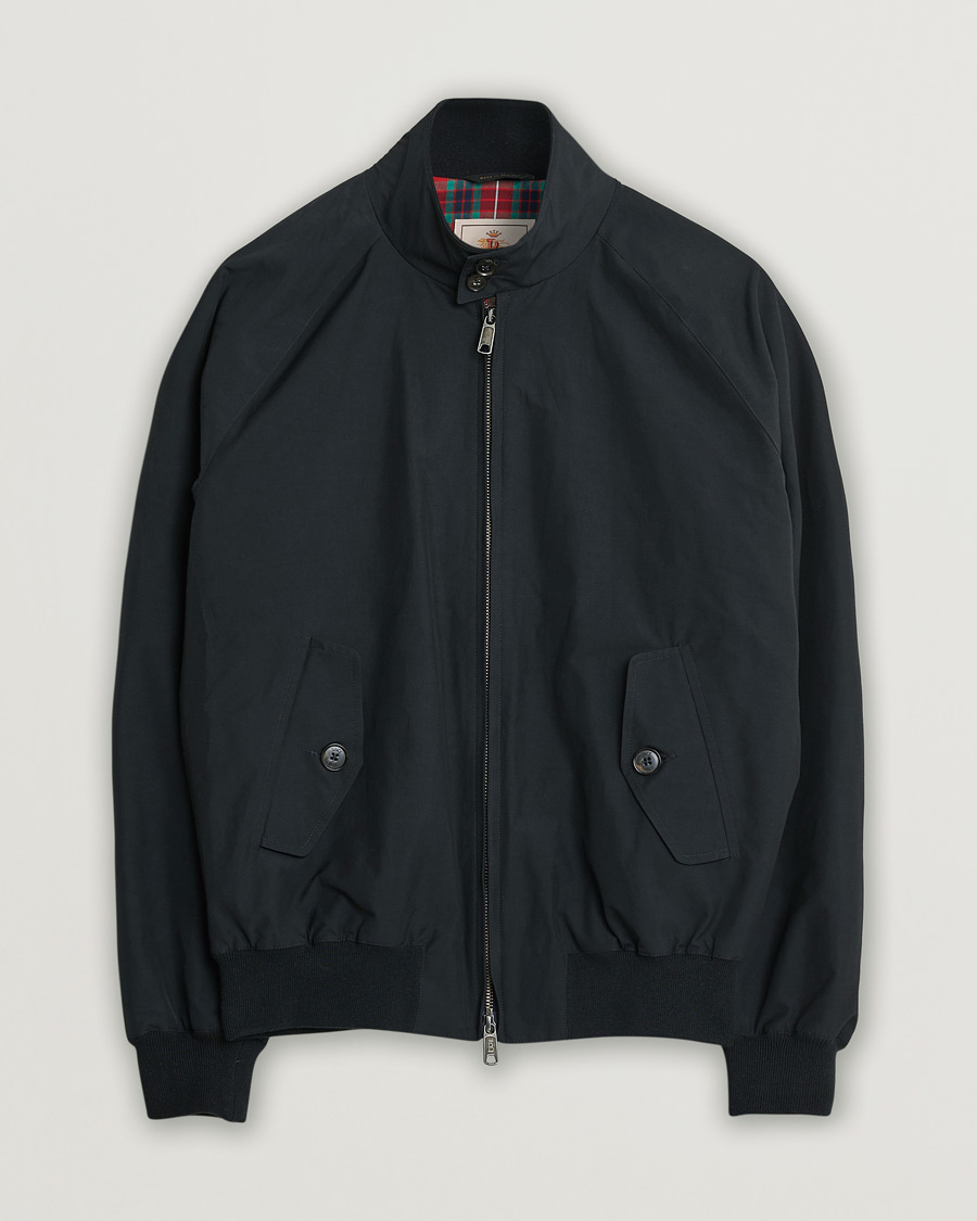 Men | Baracuta G9 Original Harrington Jacket Dark Navy | Pre-owned | Baracuta G9 Original Harrington Jacket Dark Navy
