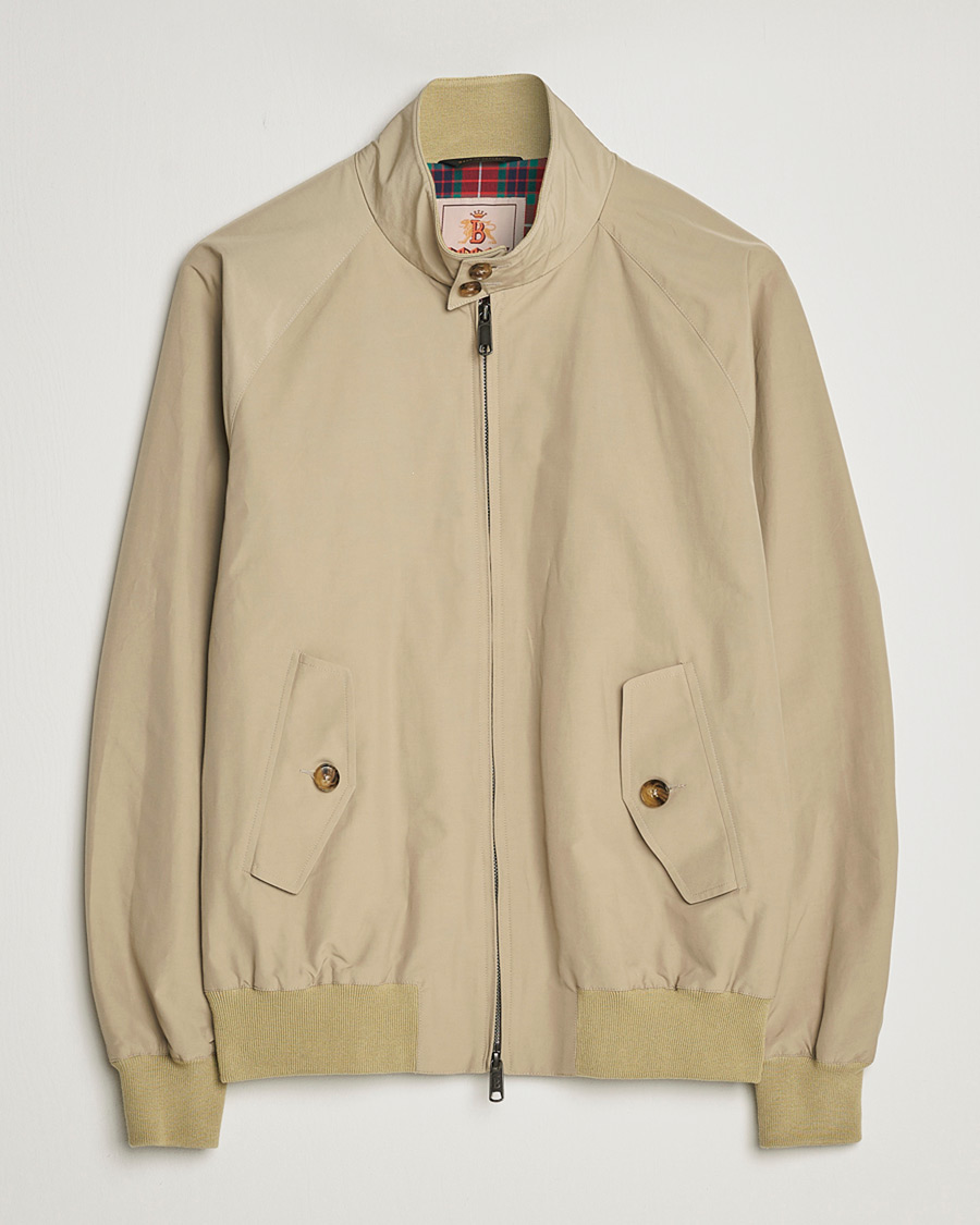 Men | Pre-owned Coats & Jackets | Pre-owned | Baracuta G9 Original Harrington Jacket Natural UK38 - EU48