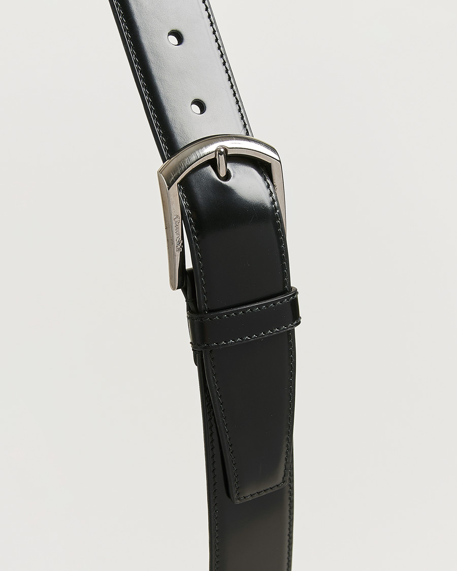 Men | Pre-owned Accessories | Pre-owned | Church's Polished Binder 3,5 cm Belt Black 95