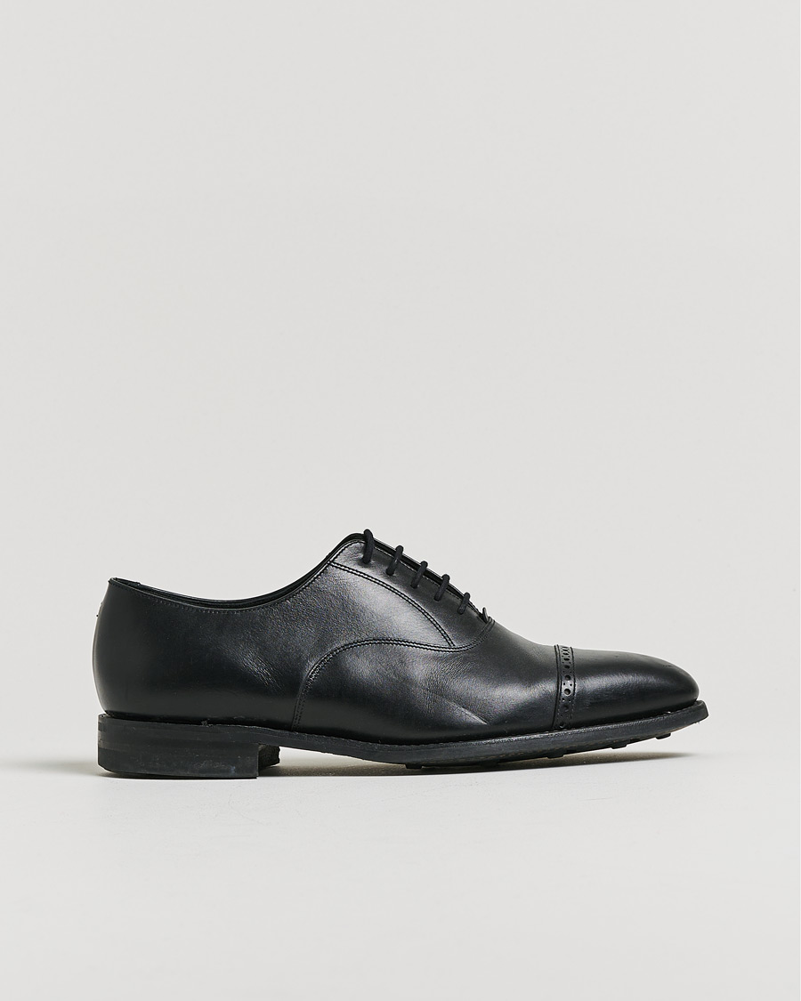 Men | Loake 1880 Cadogan Oxford Black Calf UK9 - EU43 | Pre-owned | Loake 1880 Cadogan Oxford Black Calf UK9 - EU43
