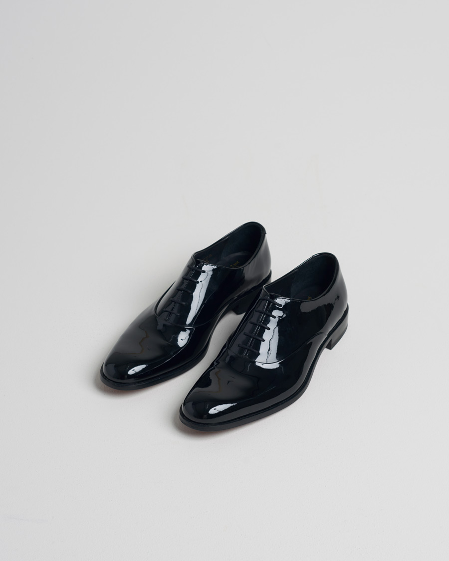 Men | Loake Lifestyle Patent Black | Pre-owned | Loake Lifestyle Patent Black