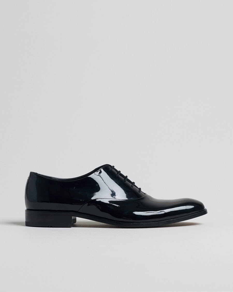 Men | Loake Lifestyle Patent Black | Pre-owned | Loake Lifestyle Patent Black