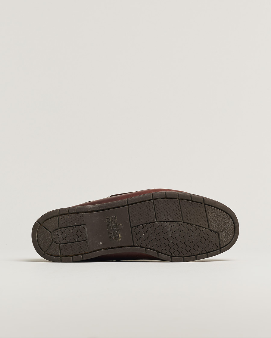 Men | Sebago Endeavor Oiled Leather Boat Shoe Brown | Pre-owned | Sebago Endeavor Oiled Leather Boat Shoe Brown