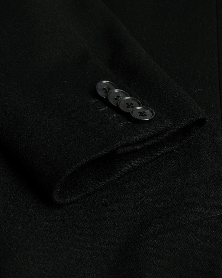 Men | Coats & Jackets | Pre-owned | J.Lindeberg Wolger Compact Melton Coat Black 46