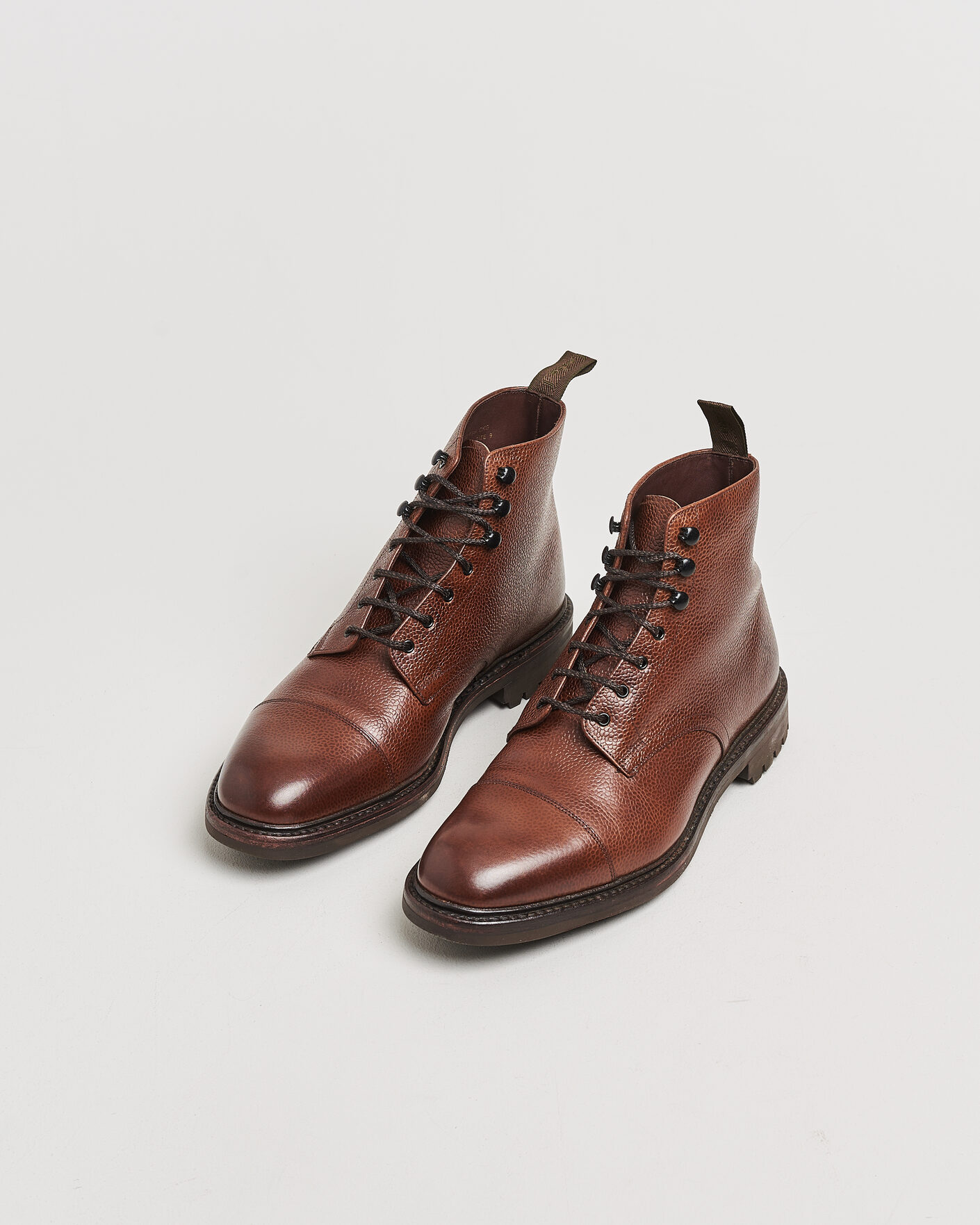 Men | Pre-owned Welted shoes | Pre-owned | Loake 1880 Sedbergh Derby Boot Brown Grain Calf UK9 - EU43