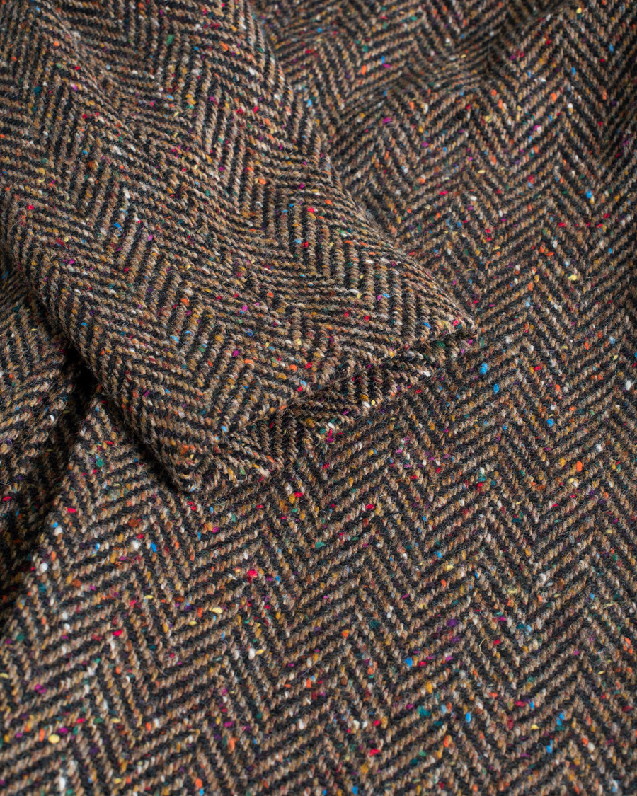 Men | Coats & Jackets | Pre-owned | Berg&Berg Nelson Tweed Raglan Coat Brown 50